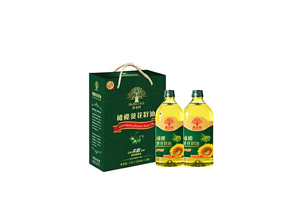 黃金樹橄欖葵花籽油禮盒裝