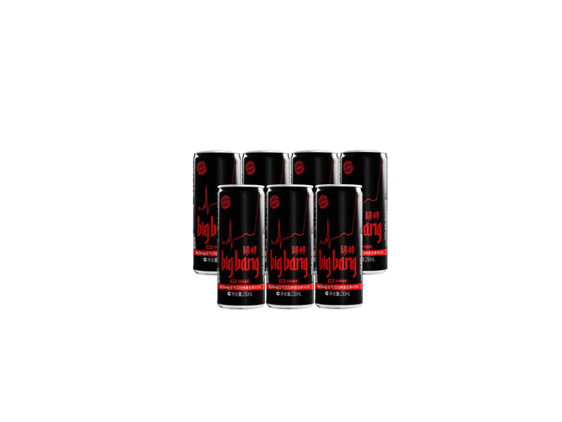 big bang嗨棒含氣瓜拉納復合果味飲料